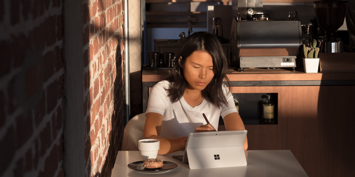 Mit dem Surface Pen und OneNote einfach Notizen digitalisieren.