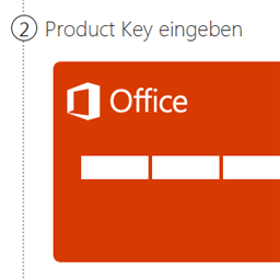 Schritt 3: Product Key eingeben
