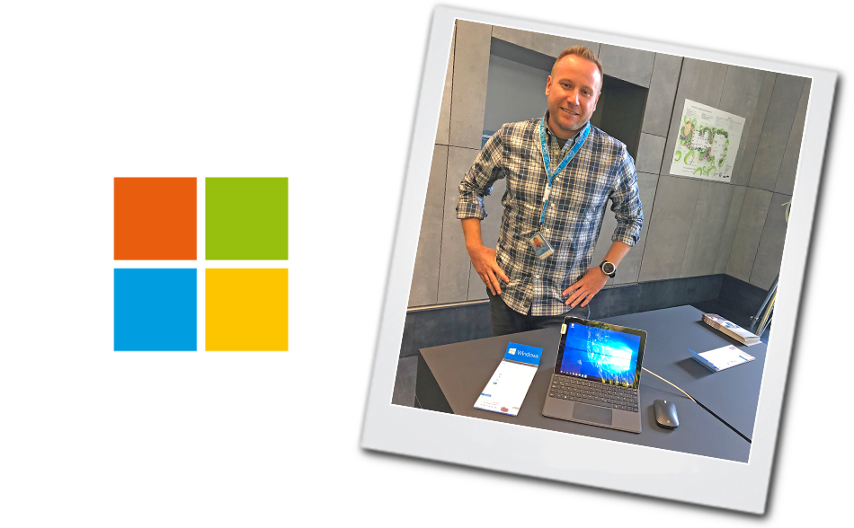 Begrüßt Alexander Kepte - unseren Ansprechpartner bei Microsoft.