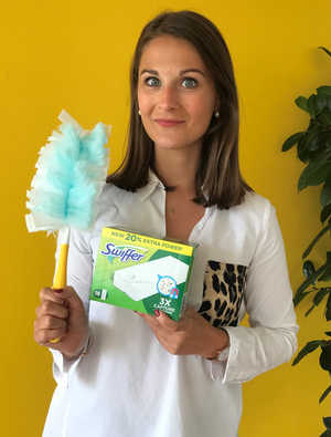 Ann-Katrin ist unsere Ansprechpartnerin bei Swiffer.