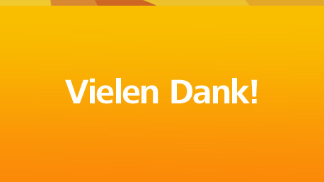 Vielen Dank für Euer Engagement!