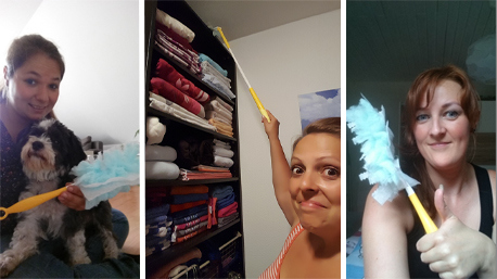 Der Swiffer XXL Staubmagnet in einem Satz.