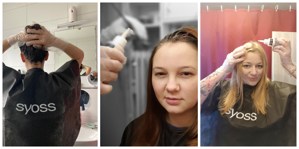 Fotos bei der Anwendung