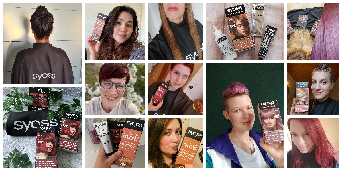 Ergebniscollage SYOSS Pantone