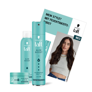 Dein taft Aloe Boost Startpaket im Projekt.