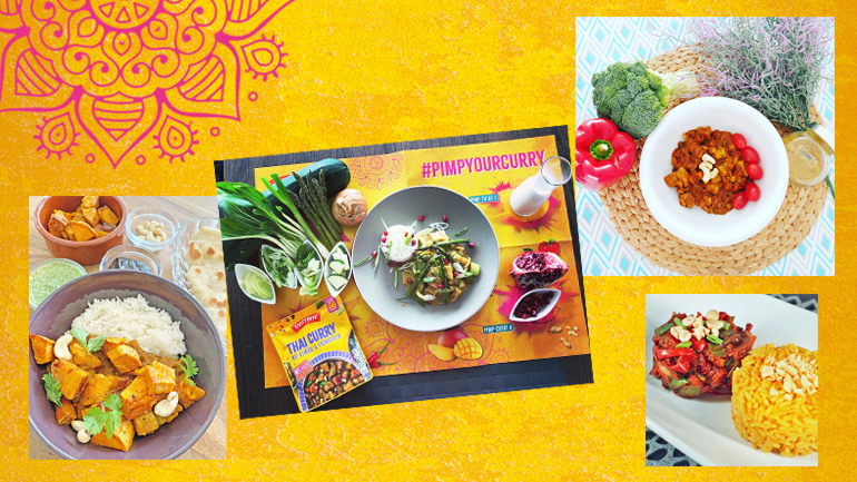 Curry Ideen und Rezepte mit Tasty Bite Currys zum Nachkochen