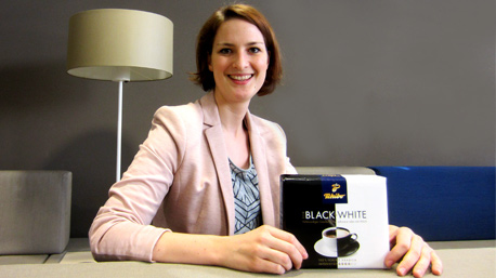 Evelin und Tchibo BLACK ´N WHITE