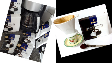 ... Tchibo FOR BLACK ´N WHITE auf verschiedene Arten zubereitet ...