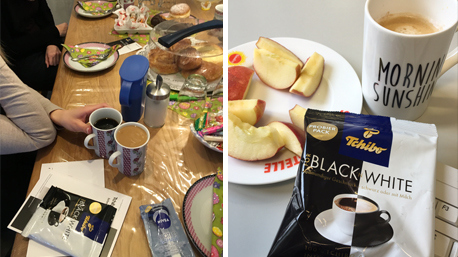 Wir machen Tchibo BLACK ´N WHITE bekannt.