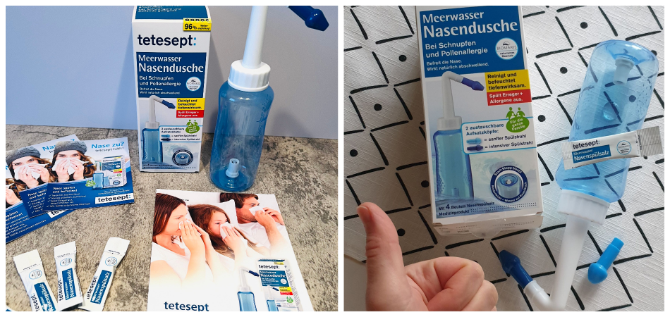 tetesept Meerwasser Nasendusche