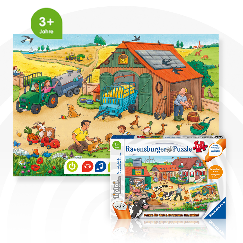 tiptoi® Puzzle für kleine Entdecker: Bauernhof 