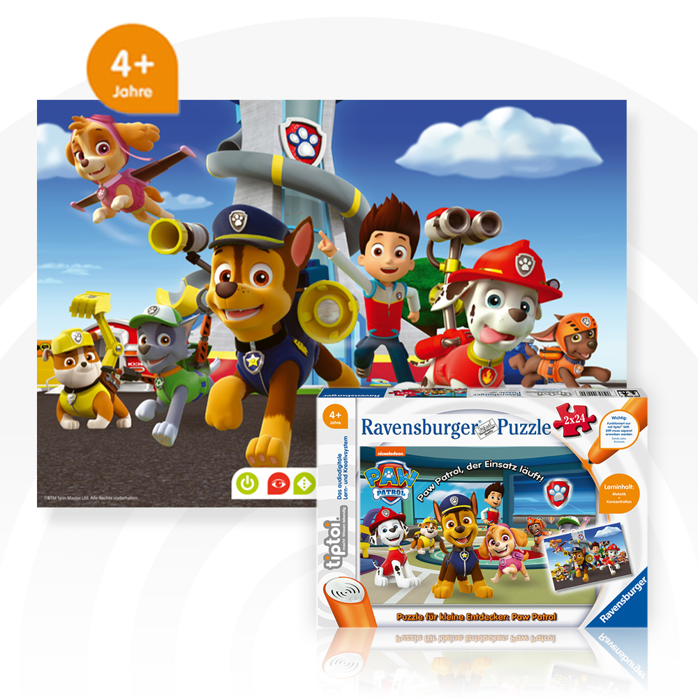 tiptoi® Puzzle für kleine Entdecker: Paw Patrol