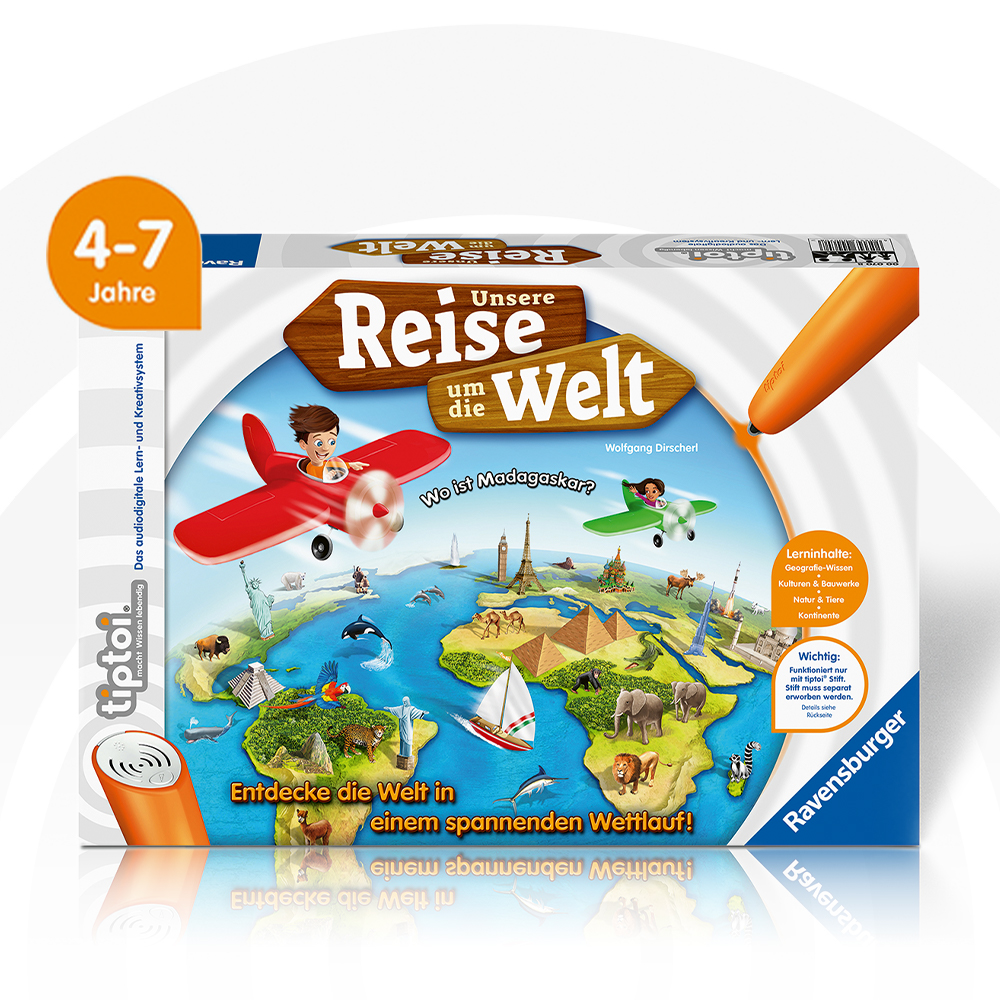 tiptoi<sup>&reg;</sup> „Unsere Reise um die Welt"