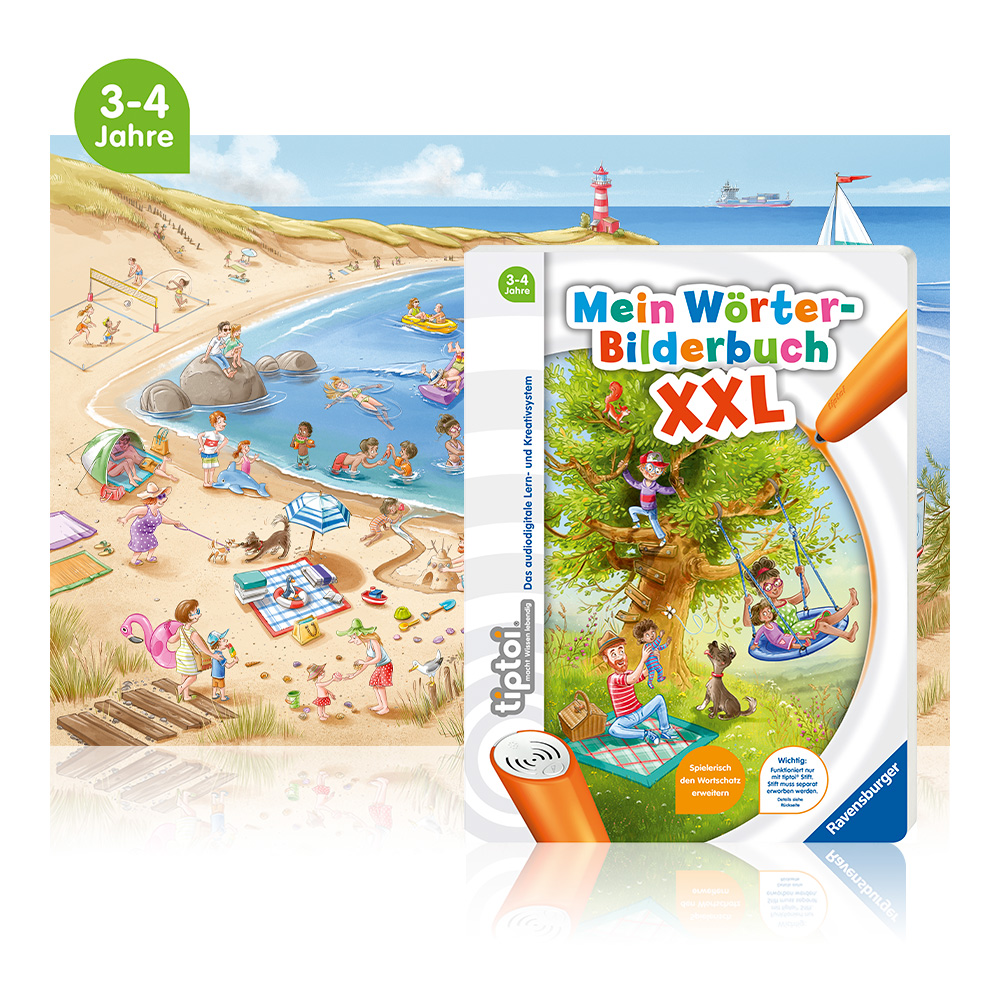 tiptoi<sup>&reg;</sup> Mein Wörter-Bilderbuch XXL