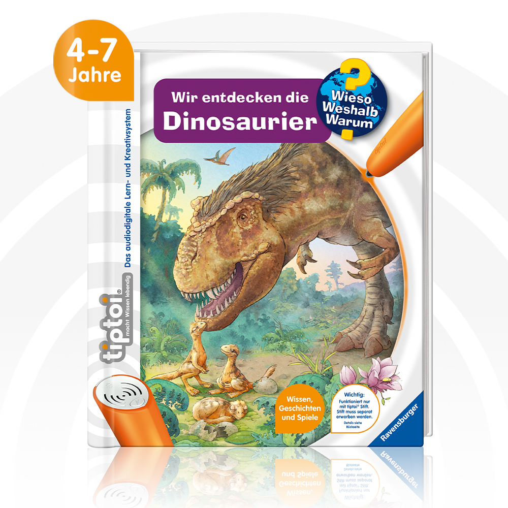 tiptoi®  Buch „Wir entdecken die Dinosaurier“