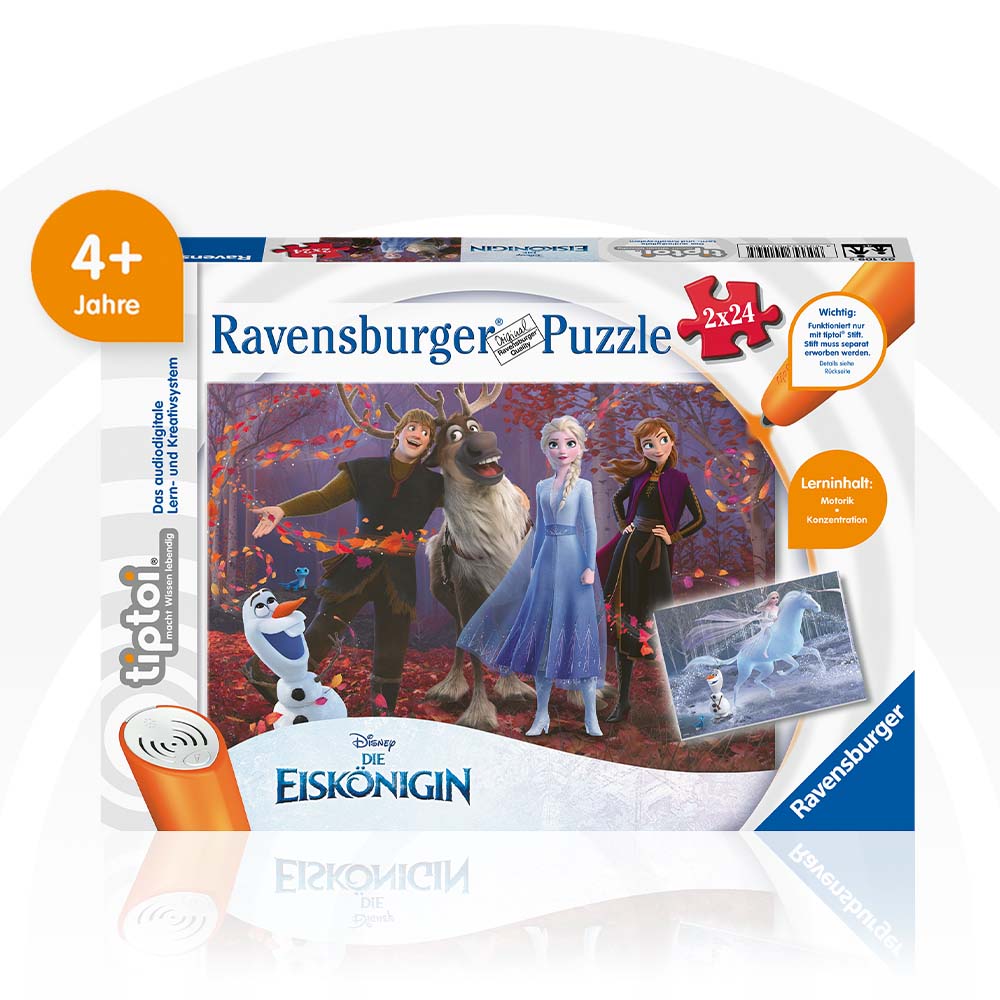 Puzzle für kleine Entdecker: Die Eiskönigin