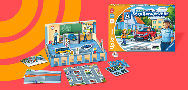 tiptoi Sicher durch den Straßenverkehr