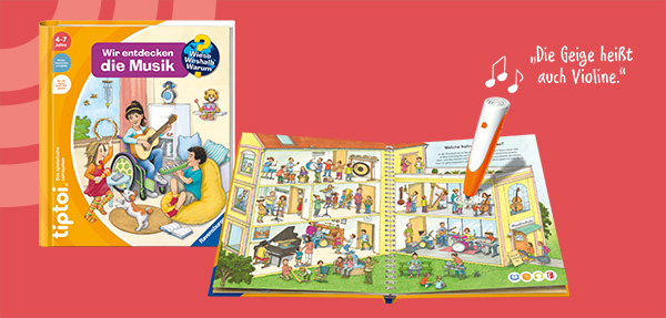 tiptoi® „Wieso? Weshalb? Warum? Wir entdecken die Musik“