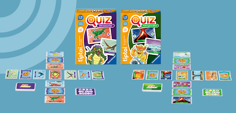 tiptoi® Quiz Dinosaurier und Naturgewalten