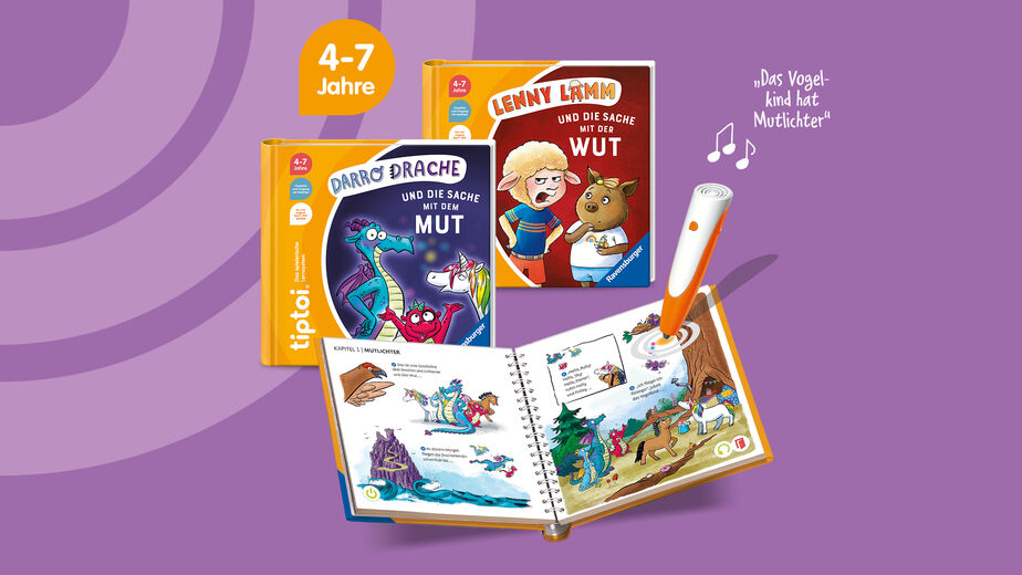 Fantastische Bildergeschichten über den Umgang mit Gefühlen