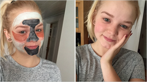 trnd-Partnerin jennyy_le reinigt mit den TONERDE ABSOLUE Detoxmasken ihre Gesichtshaut und ist begeistert von dem strahlenden Ergebnis.