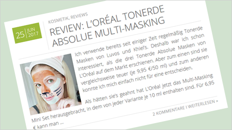 ... eine tolle Review hat trnd-Partnerin netti-is-typing auf ihrem eigenen Blog veröffentlicht ...