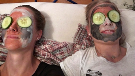 ... tiefenentspannte Detox-Momente ...