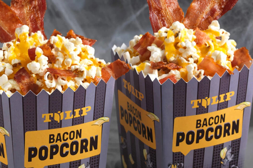 Popcorn mit Bacon