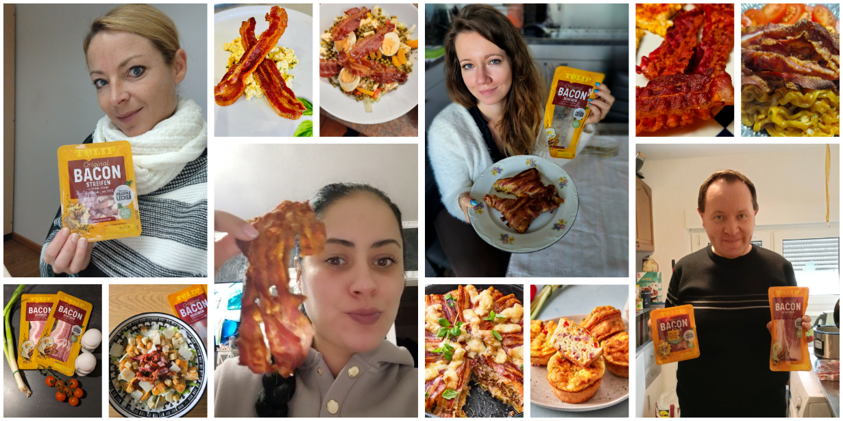 So macht ihr Tulip Bacon gemeinsam mit uns bekannt! 