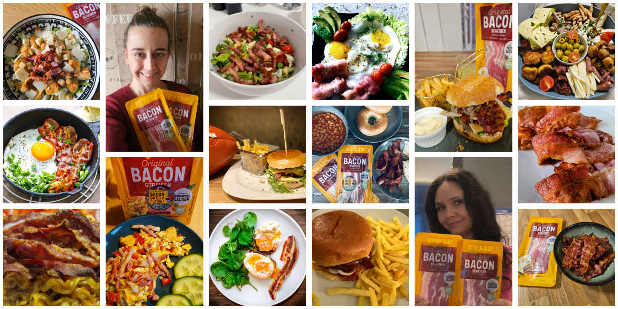 Eure knusprig aromatischen Highlights mit Tulip Bacon!