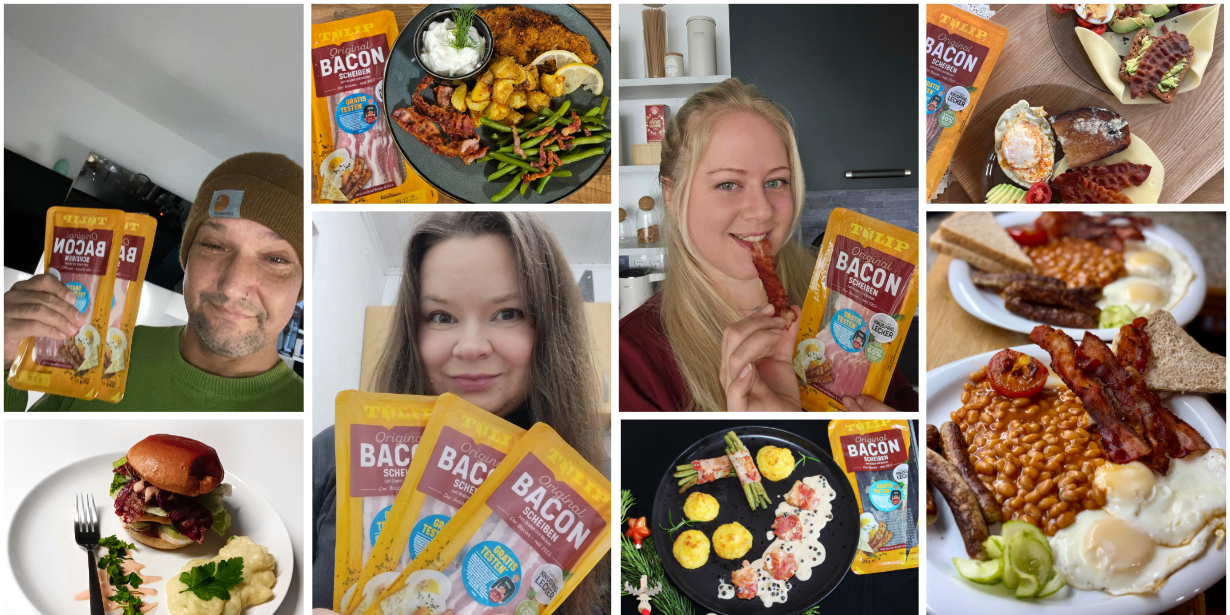 Macht Tulip Bacon mit uns bekannt!