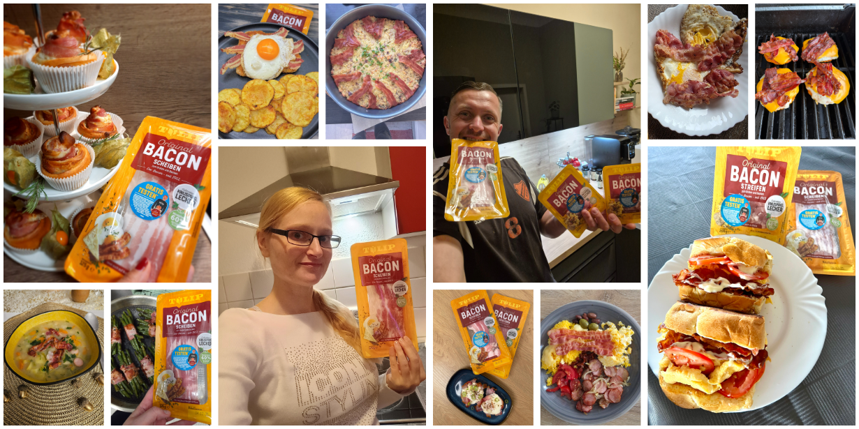 Eure knusprigen Highlights mit Tulip Bacon!