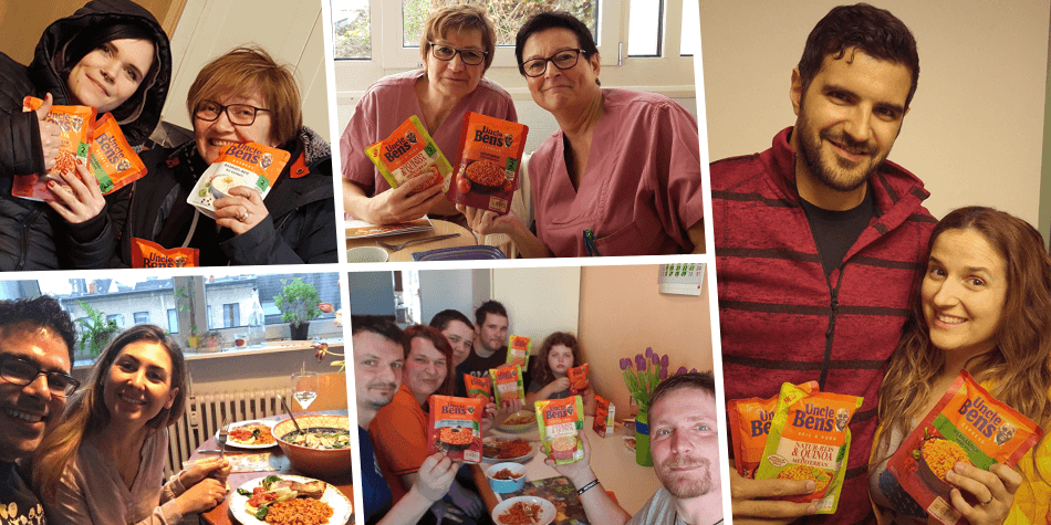 Unsere Bekanntmachaktionen zum Uncle Ben's Express-Reis