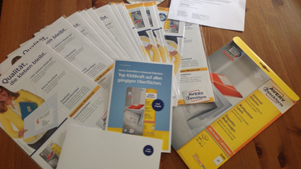 Ihr habt Eure Startpakete in Empfang genommen...