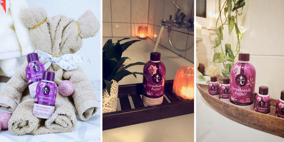 ... in die Entspannung mit t: by tetesept ...