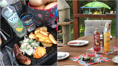 ... oder beim Grillen - gemeinsam macht das Testen einfach mehr Spaß.