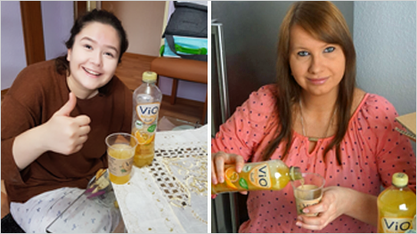 ... Orange-Mango-Passionsfrucht, oder ...