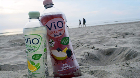 ... und sorgte am Strand für optimale Erfrischung. 