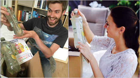 Die Startpakete sind da - alle sind begeistert ...