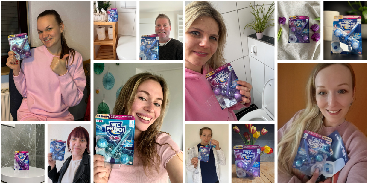 Eure Highlights mit WC FRISCH Selbst Aktiv!