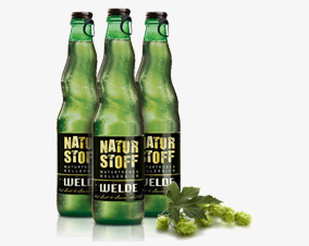 Welde Naturstoff - das Bio Kellerbier.