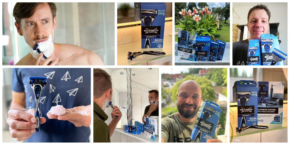 Eure Highlights im Projekt mit dem Wilkinson Sword HYDRO 5 Rasierer