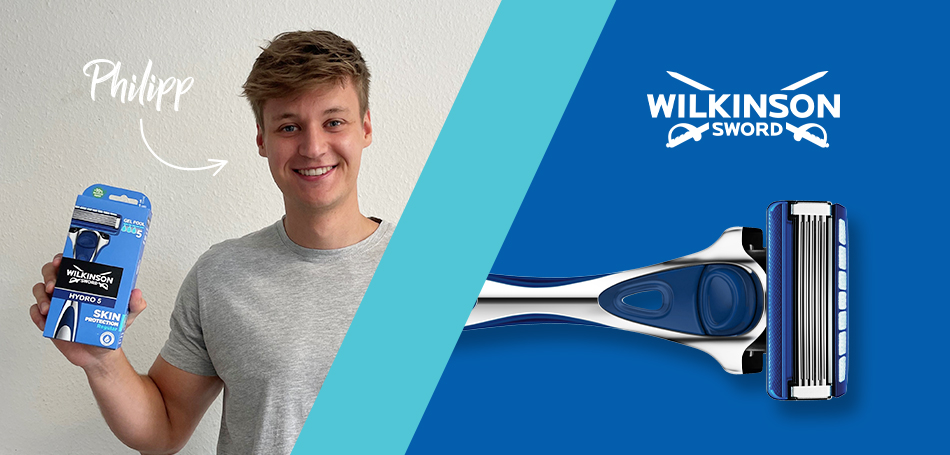 Philipp von Wilkinson Sword sagt Hallo!