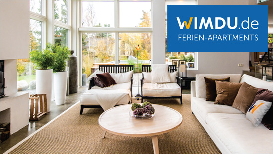 Wimdu ist mit über 5 Millionen gebuchten Übernachtungen Europas größtes Portal für private Ferien-Apartments.