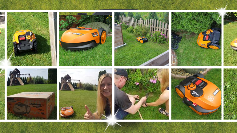 Highlights mit dem WORX Landroid Mähroboter