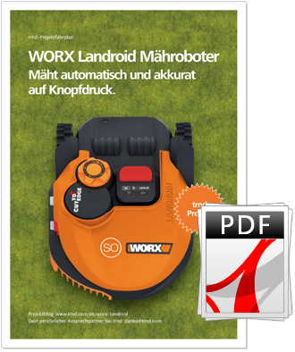 Projektfahrplan WORX Landroid Mähroboter