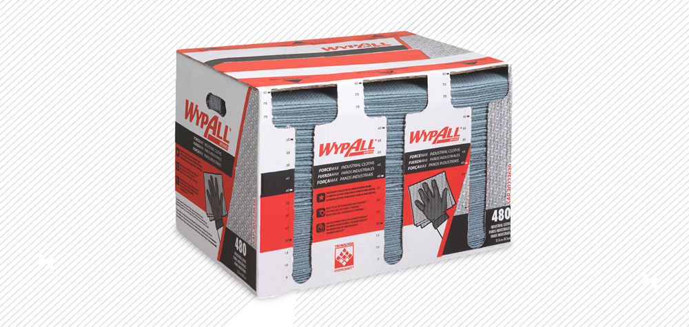 Die Vorteile der WypAll ForceMax Wischtücher.