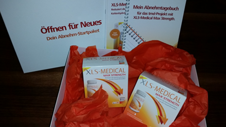 Die Startpakete mit XLS-Medical Max Strength treffen ein.