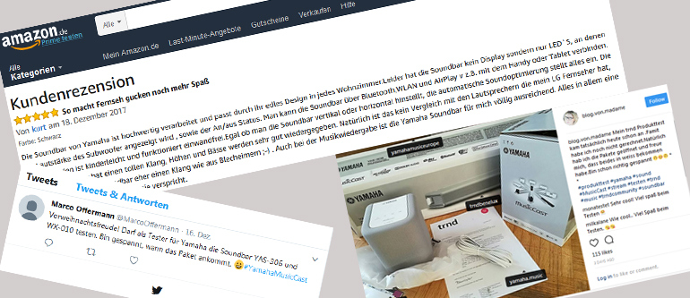 #YamahaMusicCast: Wir erobern das Netz.