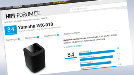 Unsere Eindrücke helfen in Foren, wie Hifi-Forum.de, ...